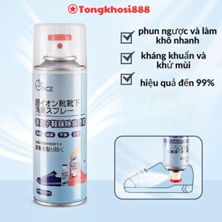 PVN52855 Xịt Khử Mùi Hôi, Khử Khuẩn Giày Dép, Làm Thơm Tủ Giày Công Nghệ Nano Bạc