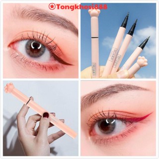 PVN60734 Bút kẻ mắt nước Suake dạng lỏng thiết kế chân mèo hồng đáng yêu