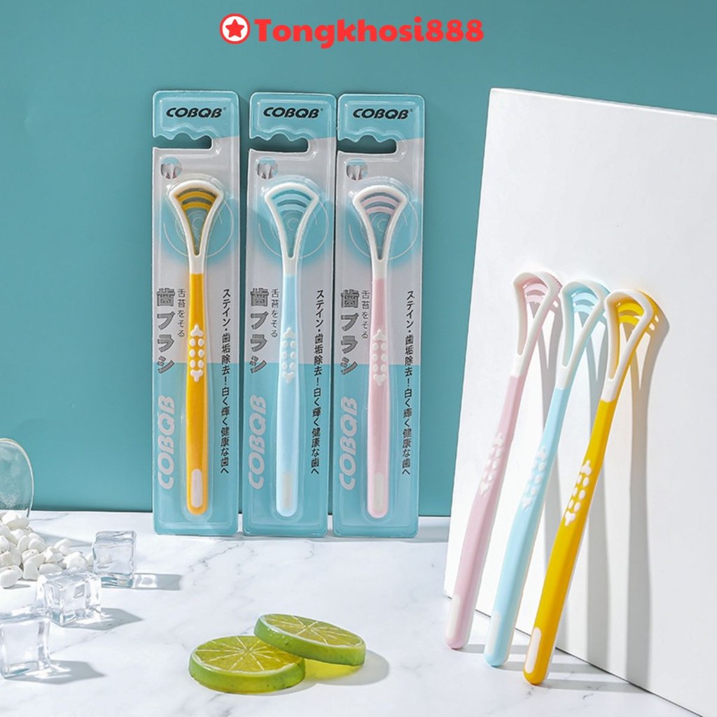 PVN60828 Dụng cụ cạo lưỡi, cây vệ sinh lưỡi