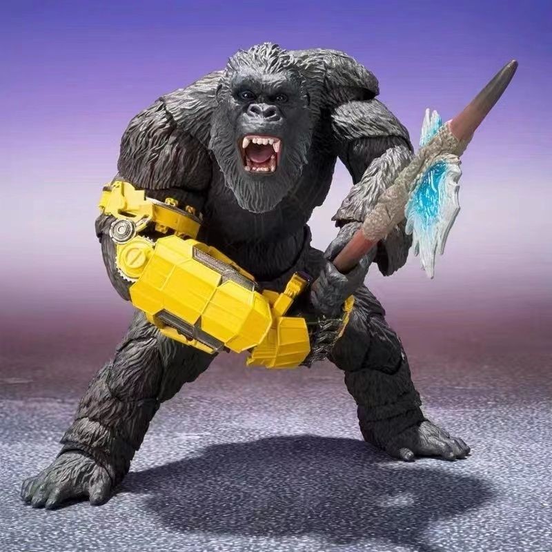 SHM Godzilla vs. Kong hình cậu bé siêu di động cánh tay robot có thể di chuyển được mô hình chính hã