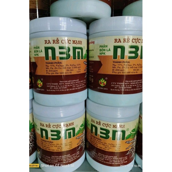 Phân Bón Kích Rễ Cực Mạnh N3M Phú Lâm (500gr)