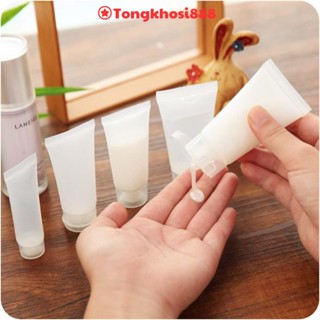 PVN60192 Set 3 Chai Nhựa Chiết Mỹ Phẩm Đựng Kem Đánh Răng Dầu Gội Sửa Tắm Sữa Rửa Mặt