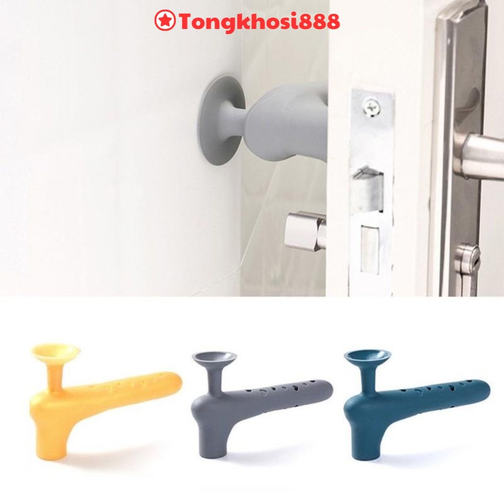 PVN32408 Miếng Silicon Bọc Tay Cầm Nắm Cửa Chống Va Đập Bảo Vệ An Toàn Cho Bé T2