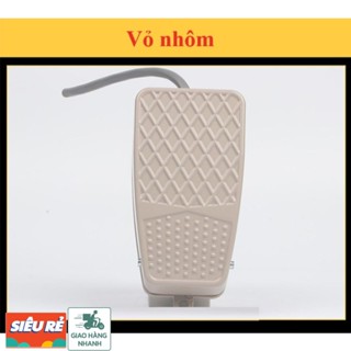 Công tắc đạp chân vỏ nhôm EKW 220VAC-5A - công tắc bàn đạp chân loại tốt