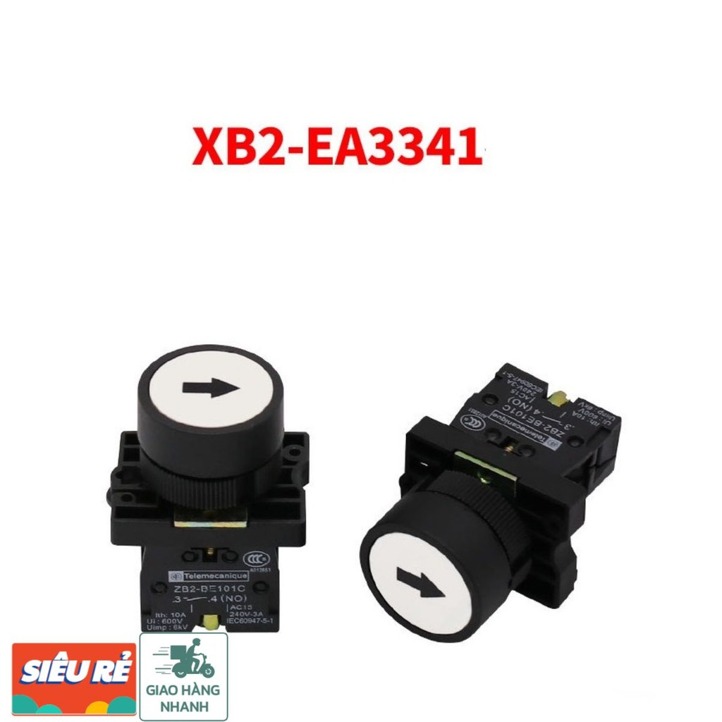 Nút ấn mũi tên chỉ hướng phi 22mm - Nút nhấn mũi tên XB2-EA