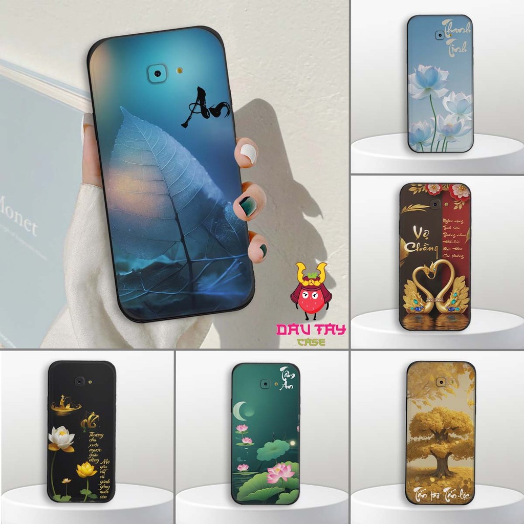 Ốp lưng Samsung J4 Plus / J4 Core / J4+ / J4 Prime hình thư pháp cha mẹ bình an ý nghĩa