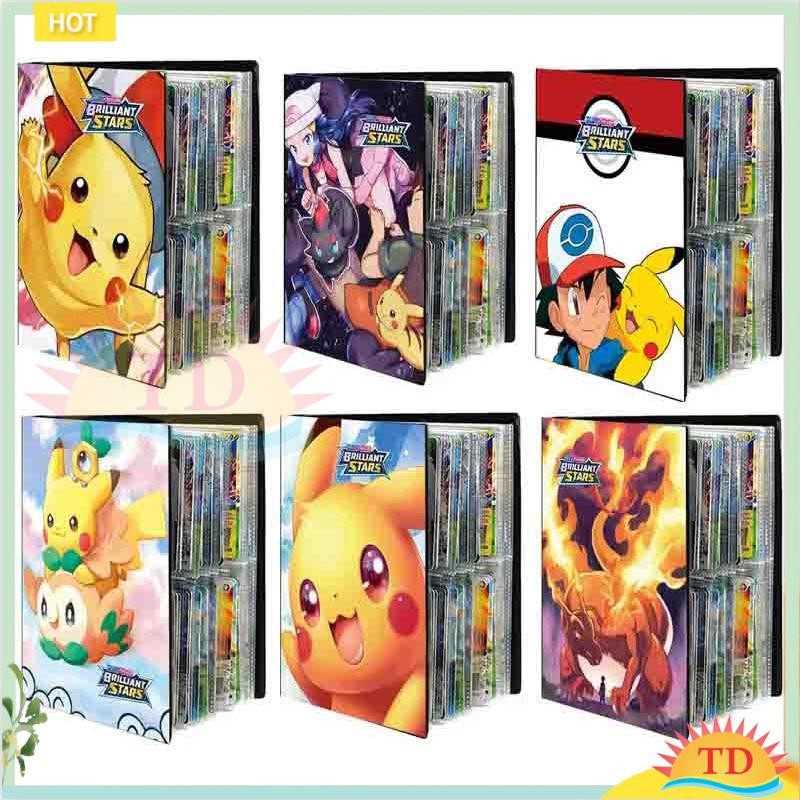  Album Đựng Thẻ Bài Pokemon Khe Đựng 240 432 Thẻ Bài Sách Đựng Bộ Sưu Tập Thẻ Bài Pokemon 