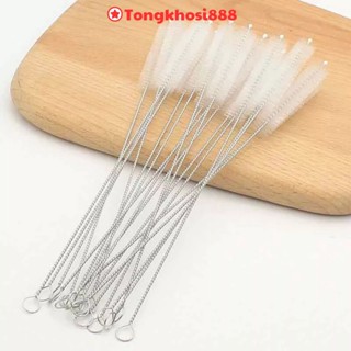 PVN60133 Cọ rửa ống hút cỡ lớn inox, ống hút thủy tinh, ống hút bình sữa, dây máy hút sữa