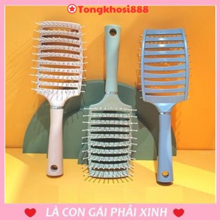 PVN62922 Lược Chải Tóc Đệm Khí Mát Xa Da Đầu Tạo Kiểu Tóc Xoăn Dài Đặc Biệt Cho Nữ Tiện Lợi
