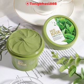 PVN59997 Mặt Nạ Đất Sét Trà Xanh Làm Sạch Sâu Giảm Mụn Đầu Đen Làm Sạch Lỗ Chân Lông Sáng Da