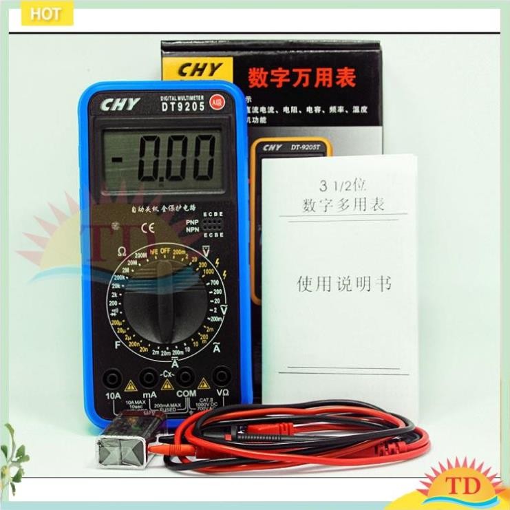 Đồng hồ đo vạn năng CHY DT9205A
