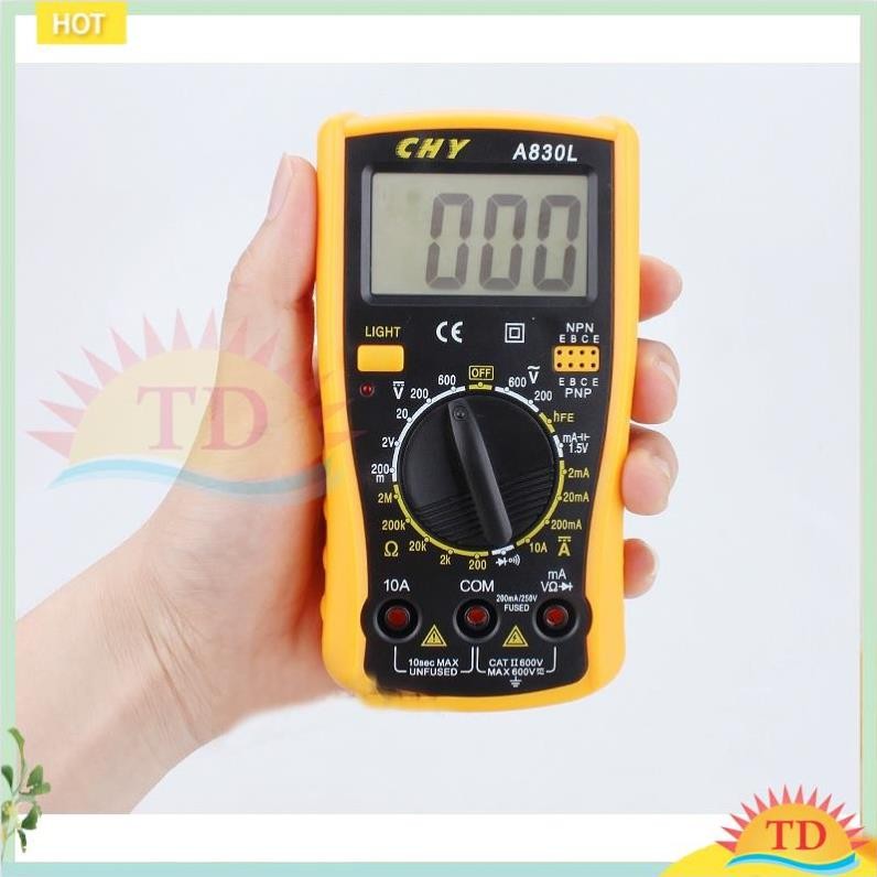 Đồng hồ đo vạn năng CHY A830L, sửa chữa điện tử