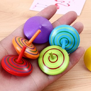Combo 2 Đồ Chơi Con Cù Con Quay Bằng Gỗ Cho Bé