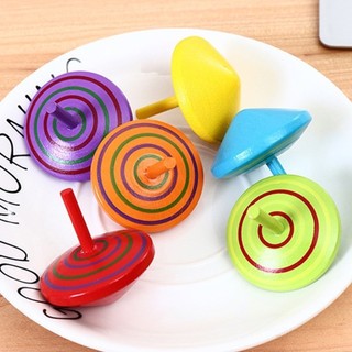 Combo 2 Đồ Chơi Con Cù Con Quay Bằng Gỗ Cho Bé