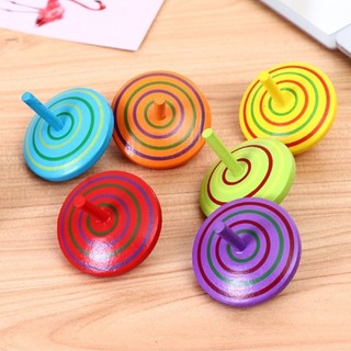 Combo 2 Đồ Chơi Con Cù Con Quay Bằng Gỗ Cho Bé