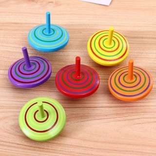 Combo 2 Đồ Chơi Con Cù Con Quay Bằng Gỗ Cho Bé