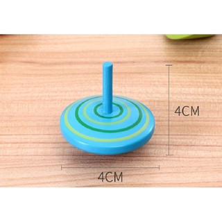 Combo 2 Đồ Chơi Con Cù Con Quay Bằng Gỗ Cho Bé
