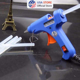 Súng Bắn Keo Nến Silicon Máy 20W Và 10 Cây Keo - Sửa Chữa Gia Đình, Làm Đồ Hand Made