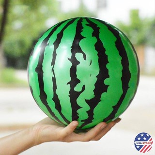 Bóng Cao Su Bơm Hơi Hình Quả Dưa Hấu Size 22Cm - Banh Hơi Vui Chơi Bữa Tiệc Bể Bơi - Chơi Biển