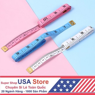 Combo 100 Thước Dây Mềm H4 Đo Vòng Bụng Eo 3 Vòng Kiểm Tra Sức Khỏe 1.5 Mét - Đo Quần Áo - Quà Tặng Giảm Cân