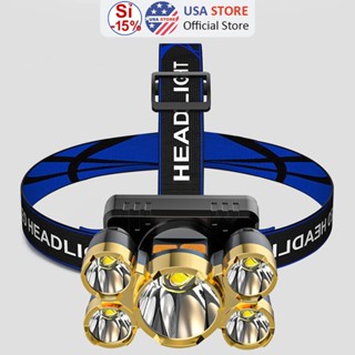 Đèn Pin Đội Đầu 5 Bóng Z9 Cao Cấp - Đèn Soi Tai - Soi Ếch Nhái - Tiện Dụng Khi Mất Điện Chip Led Siêu Sáng