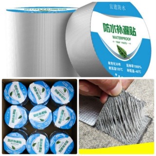 Băng Keo Nhôm Bạc Size Lớn 10 - 30Cm Siêu Dính Chống Thấm Nước - Chống Dột Nhà - Chịu Nhiệt Tốt