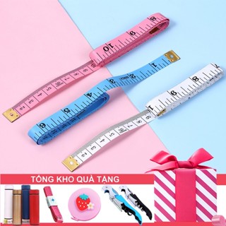 Combo 1000 Thước Dây Mềm H4 Đo Vòng Bụng Eo 3 Vòng Kiểm Tra Sức Khỏe 1.5 Mét - Đo Quần Áo - Quà Tặng Giảm Cân