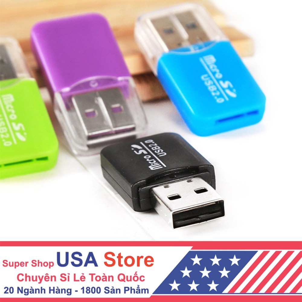 USB Đọc Thẻ Nhớ Micro SD V9