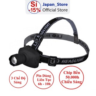 [Tổng Kho Quà] Đèn Pin Đội Đầu - Đèn Soi Tai - Soi Ếch Nhái - Tiện Dụng Khi Mất Điện Chip Led Siêu Sáng 3 Chế Độ Sáng