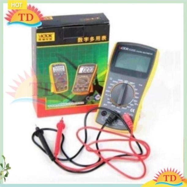 [FREE SHIP => 50K ] Thiết bị dụng cụ đo điện điện tử Victor VC830L (Có loa báo đo thông mạch)