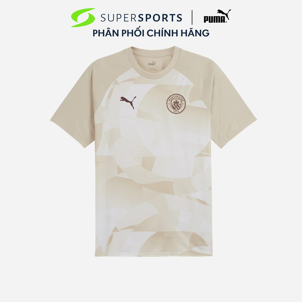 Áo Đá Bóng Nam Puma Manchester City Pre-Match - Be  - 77437003