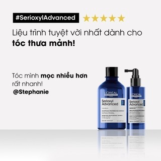 [Livestream] Tinh chất xịt mọc tóc - làm dày tóc L'Oréal Professionnel Serioxyl Advanced 90ml