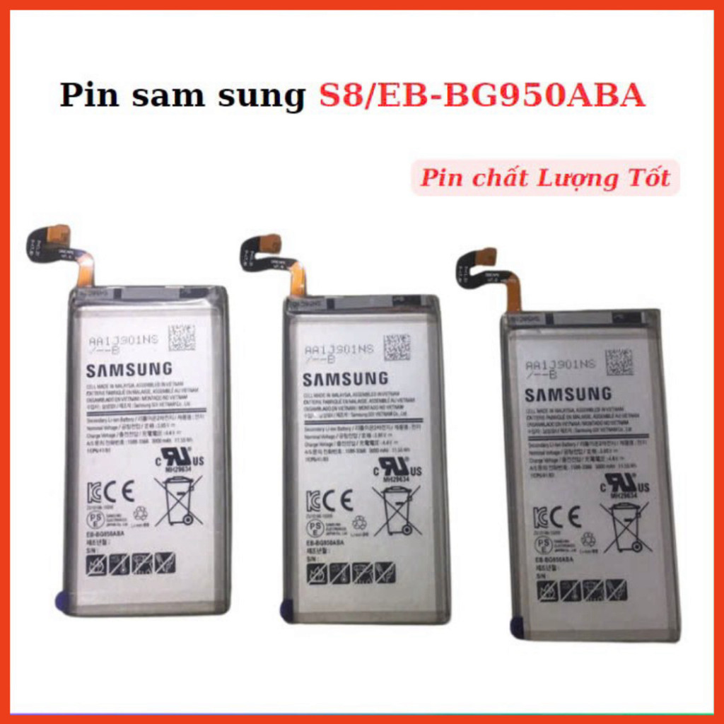 Pin sam sung S8/EB-BG950ABA,mới ,sẵn tại shop