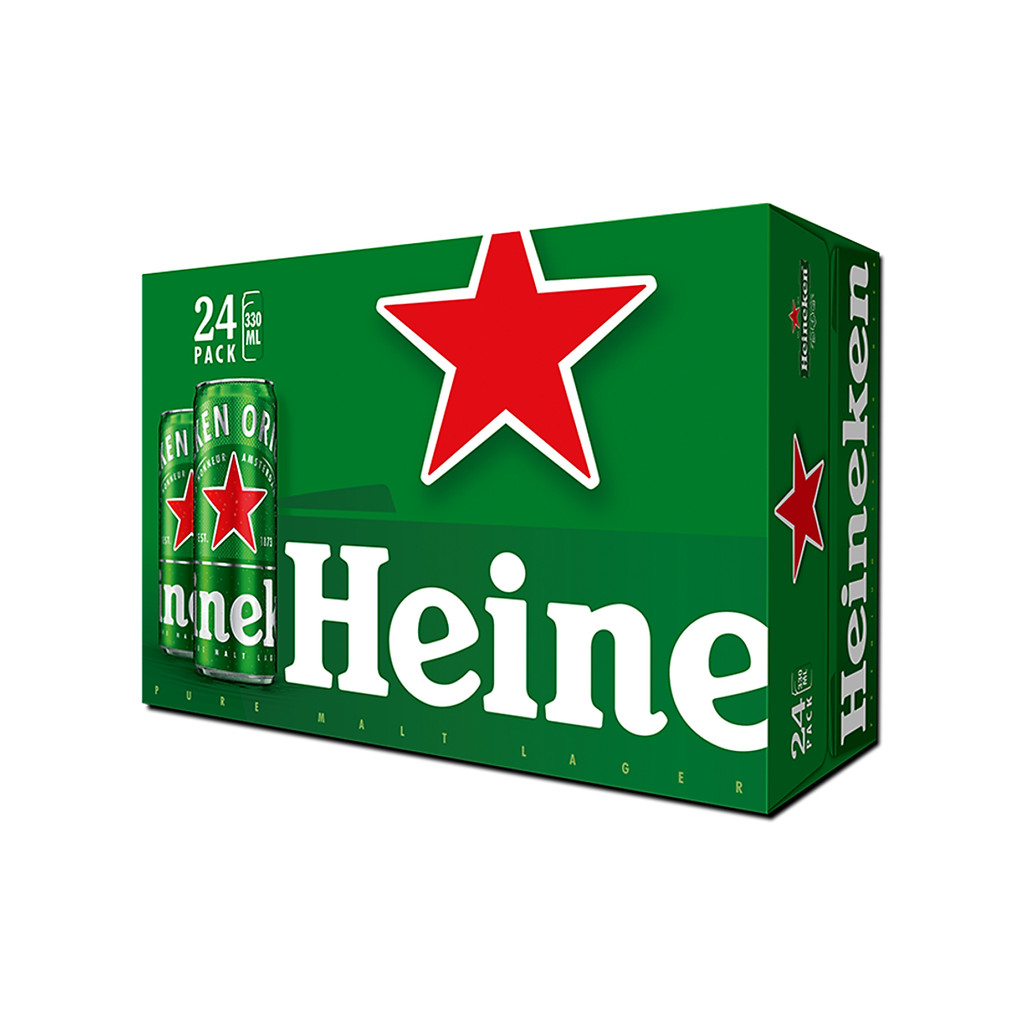 Thùng 24 lon bia Heineken (330ml / Lon)