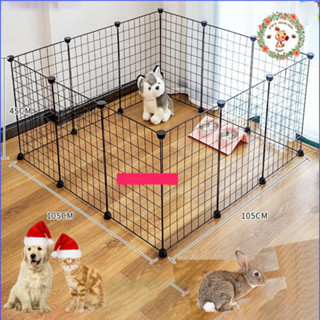 Chuồng quây Chó Mèo combo 12 tấm lưới 35x35cm hoặc 12 tấm lưới 35x45cm đã tặng chốt gắn