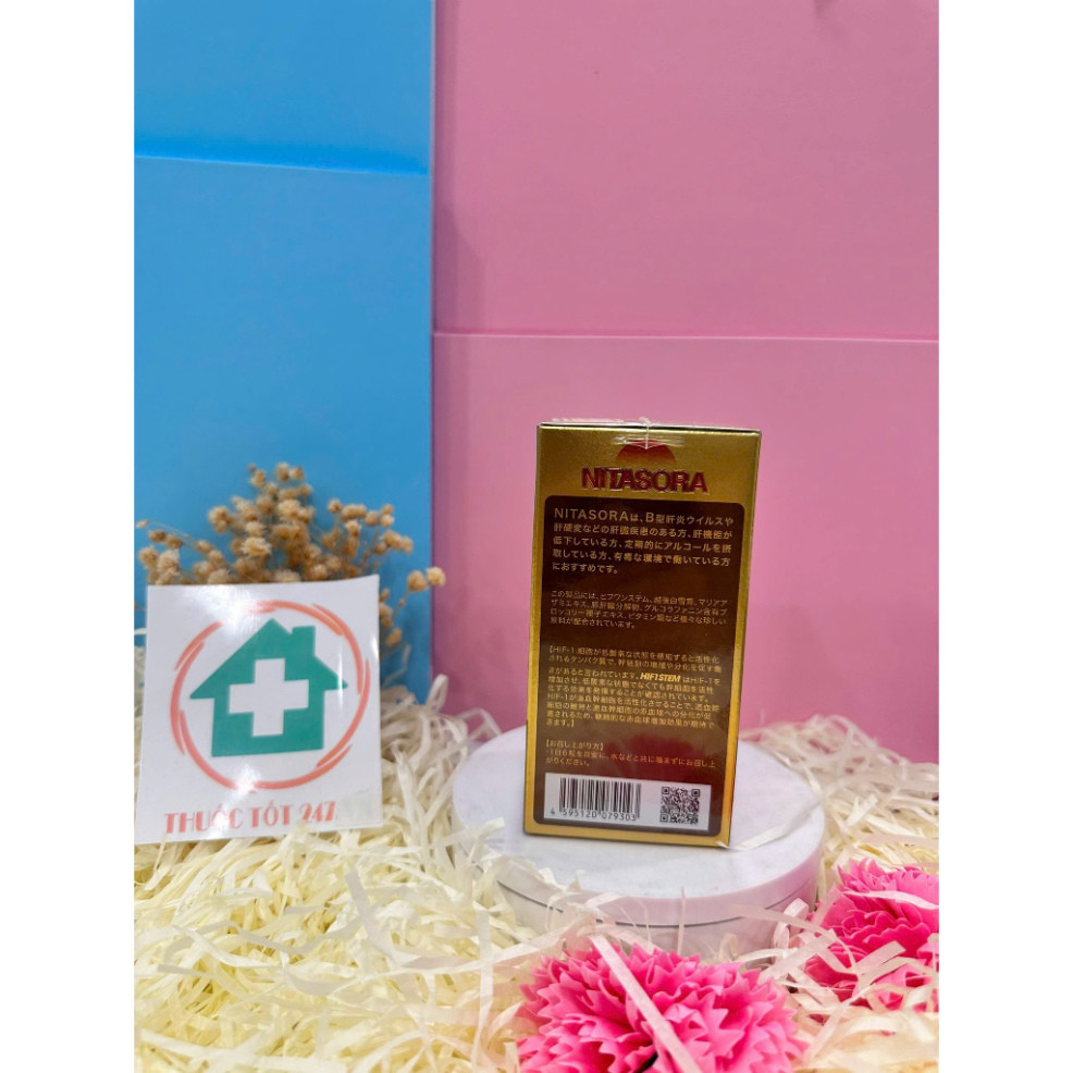 Nitasora - Giúp hỗ trợ đào thải độc tố gan, cải thiện chức năng gan - Hộp 90 viên - CVS Pharmacy