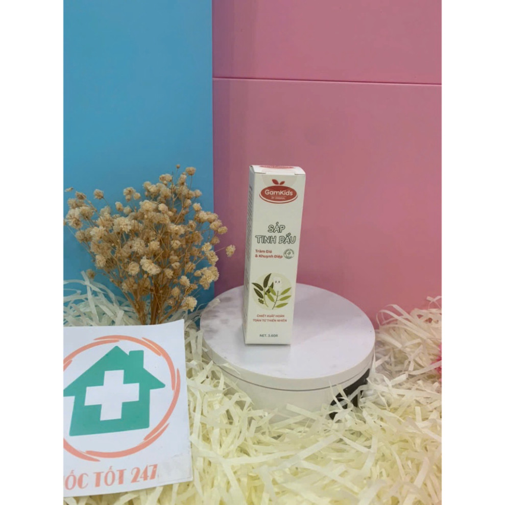 Sáp Tinh Dầu (Sáp thông mũi) Cho Bé Gamkids 3,6Gr