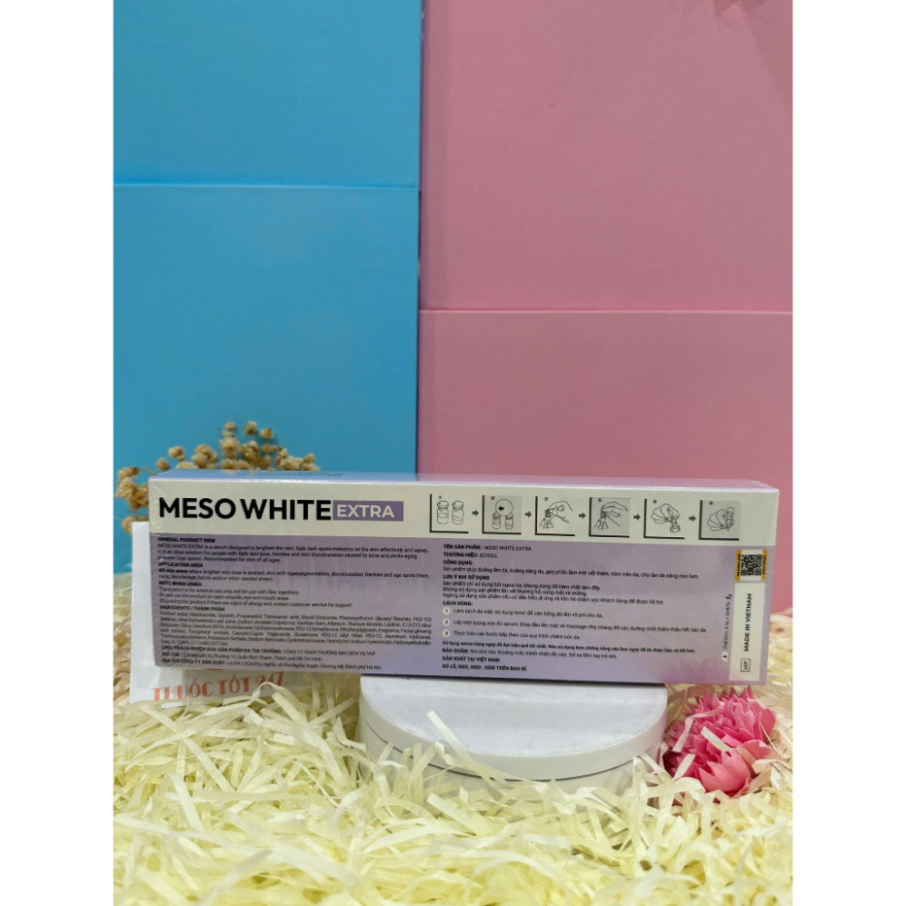 Tinh chất cấy trắng Meso White - thương hiệu Seyoul