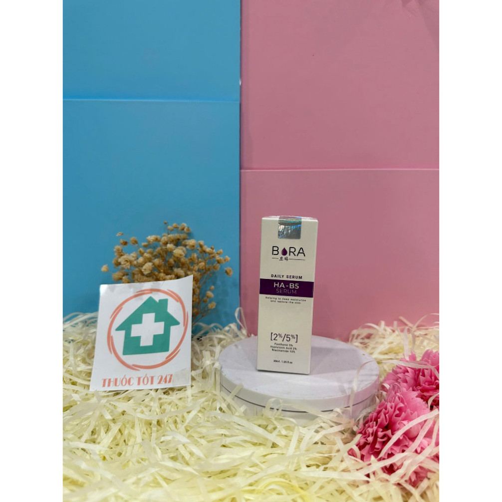 Serum Dưỡng Ẩm Nuôi Dưỡng Làn Da Trắng Hồng BORA HA-B5 Lọ 30ml