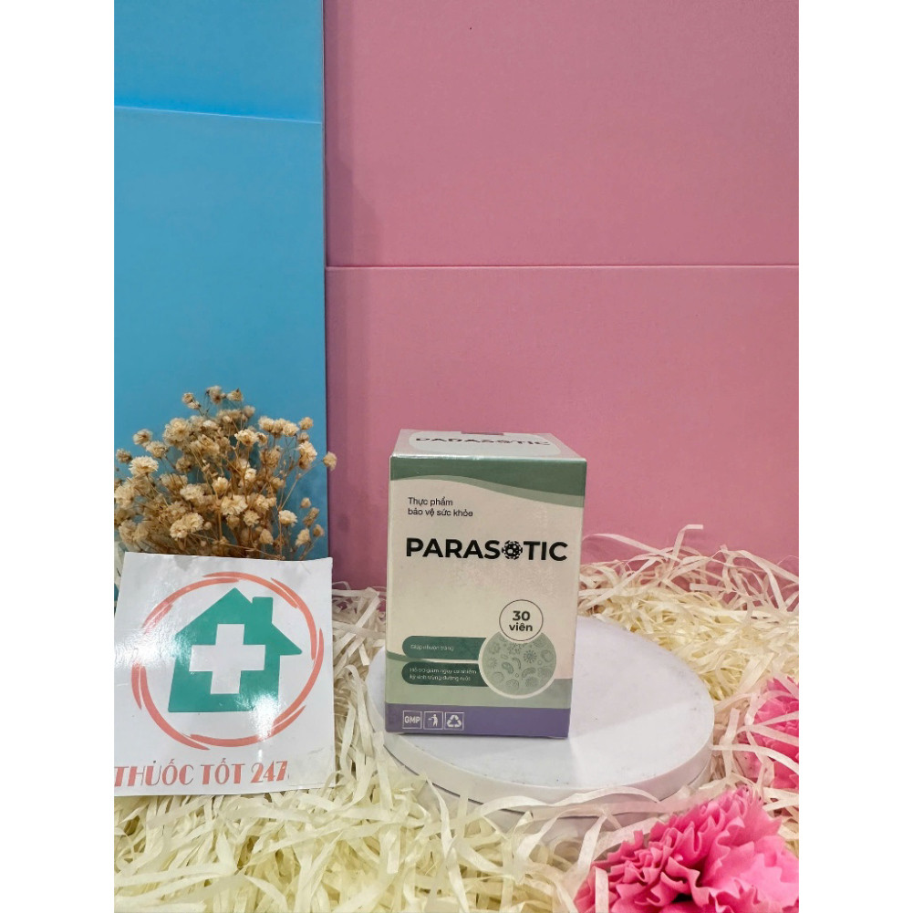 Parasotic viên uống diệt ký sinh trùng (hộp 30 viên)