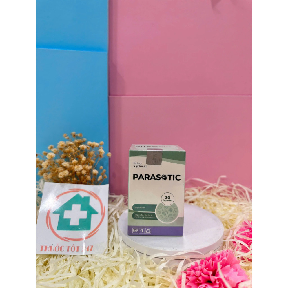Parasotic viên uống diệt ký sinh trùng (hộp 30 viên)