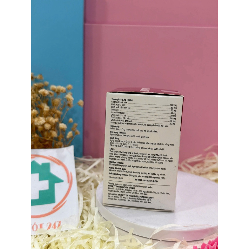 Viên Uống Dietpro hỗ trợ giảm cân hiệu quả - Hộp 30 viên