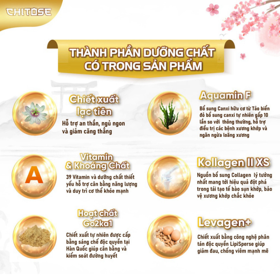 Sữa dinh dưỡng cho người cao tuổi Chitose - Ổn định huyết áp, cải thiện xương khớp, phục hồi sức khoẻ từ Nhật hộp 300G