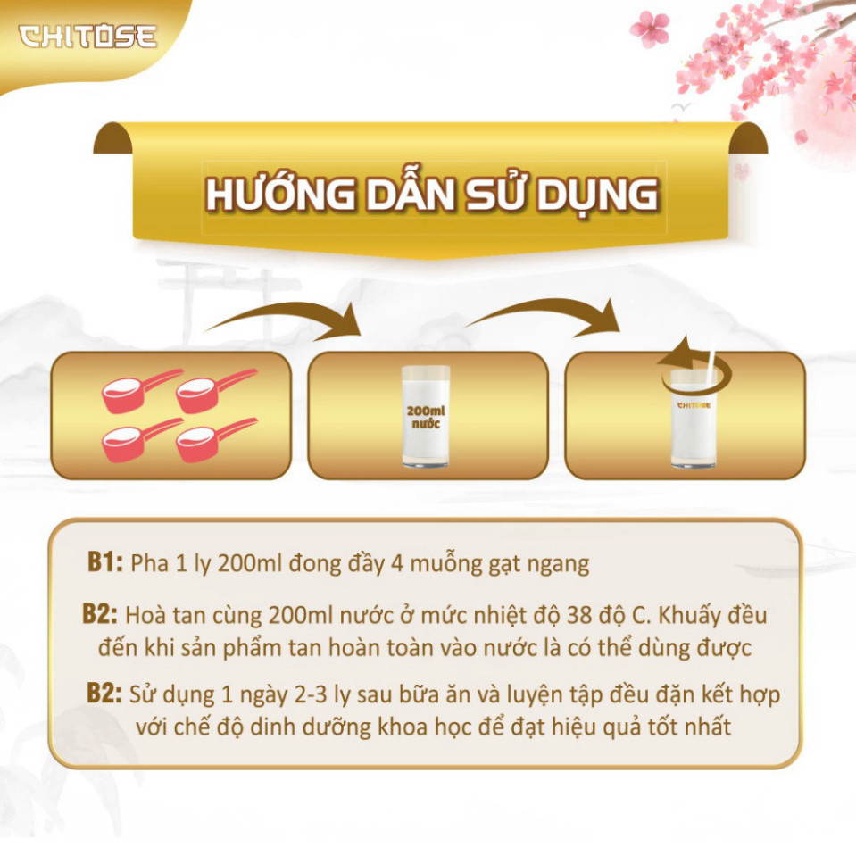 Sữa dinh dưỡng cho người cao tuổi Chitose - Ổn định huyết áp, cải thiện xương khớp, phục hồi sức khoẻ từ Nhật hộp 300G