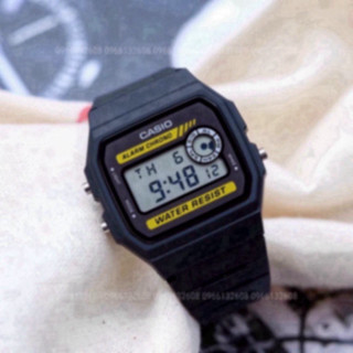 Đồng hồ Casio F94 phiên bản huyền thoại chính hãng,đồng hồ điện tử dây nhựa dẻo bền bỉ chống nước chống xước có BH P2T N