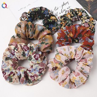 Combo 2 dây buộc tóc scrunchie chấm bi thời trang