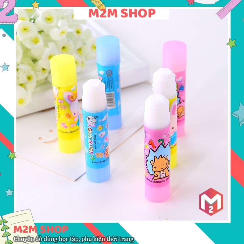Keo dán hoạt hình cho bé, hồ dán giấy