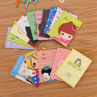 Sổ tay mini cute đáng yêu nhiều mẫu khác nhau có dòng kẻ (8*12cm)