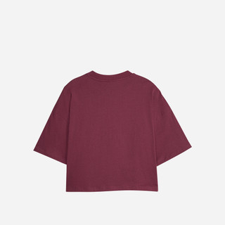 Áo Crop-Top Nữ Puma Classics Oversized - Đỏ  - 62138122