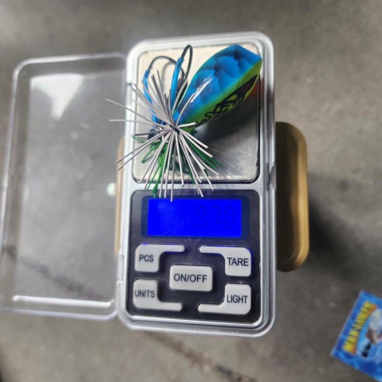 mồi câu lure,Nhái Gỗ Nhảy F1,nhái gỗ lưỡi titan nhái nhảy dài 4cm nặng 9,7G hàng mớiv8k8915ga